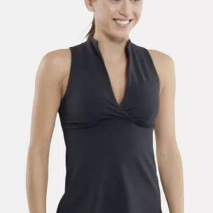 Lululemon Whisper Black Tank Top Size 2?